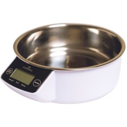 Gamelle - KERBL - EYENIMAL Pet Bowl - Balance intégrée - 1 l - Blanc