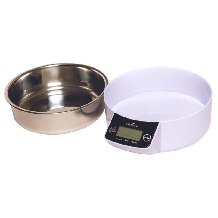 Gamelle - KERBL - EYENIMAL Pet Bowl - Balance intégrée - 1 l - Blanc Gamelle - KERBL - EYENIMAL Pet Bowl - Balance intégrée - 1 l - Blanc