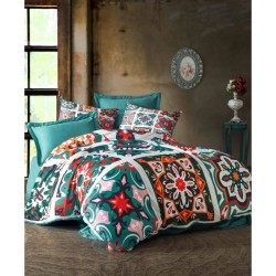 Parure de lit - 1 housse de couette 220 x 240 cm + 2 taies d'oreiller