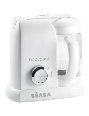 BEABA, Babycook Solo, robot bébé 4 en 1, blanc