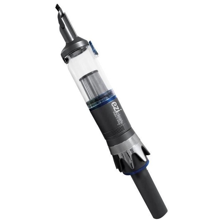 Aspirateur a main convertible - EZICLEAN - BLASTER F130 - 14000 Pa - 120 W - 22 min - 0,1 L - Gris / Bleu Aspirateur a main convertible - EZICLEAN - BLASTER F130 - 14000 Pa - 120 W - 22 min - 0,1 L - Gris / Bleu