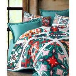 Parure de lit - 1 housse de couette 220 x 240 cm + 2 taies d'oreiller