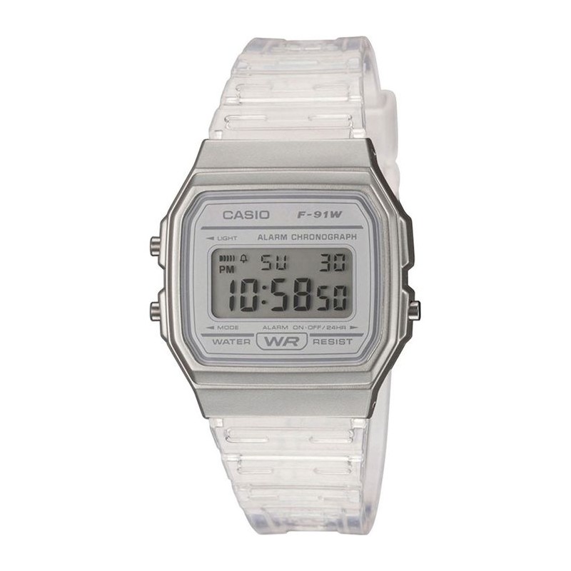 CASIO Collection Montre F-91WS-7EF chrono, alarme, calendrier auto CASIO Collection Montre F-91WS-7EF chrono, alarme, calendrier auto