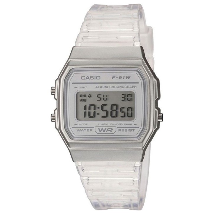 CASIO Collection Montre F-91WS-7EF chrono, alarme, calendrier auto CASIO Collection Montre F-91WS-7EF chrono, alarme, calendrier auto