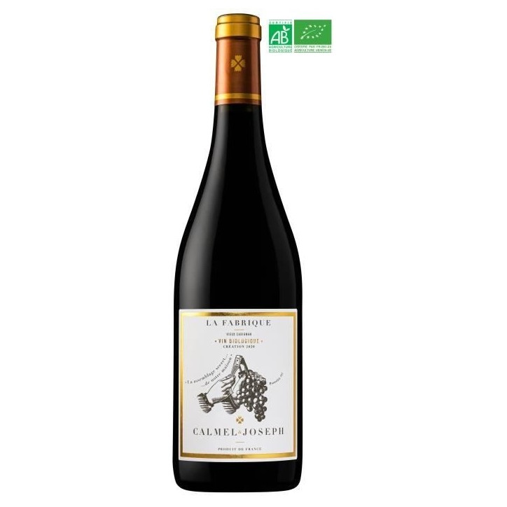 Calmel & Joseph Les Terroirs La Fabrique Vieux Carignan - Vin rouge de Languedoc-Roussillon 2023