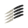 Lot de 4 couteaux a steak - NIROSTA - 22 cm