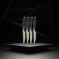 Lot de 4 couteaux a steak - NIROSTA - 22 cm
