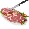 Lot de 6 couteaux a steak - NIROSTA - 21 cm