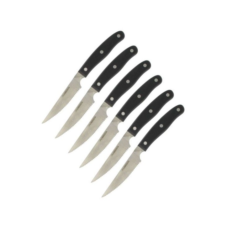 Lot de 6 couteaux a steak - NIROSTA- 22 cm Lot de 6 couteaux a steak - NIROSTA- 22 cm