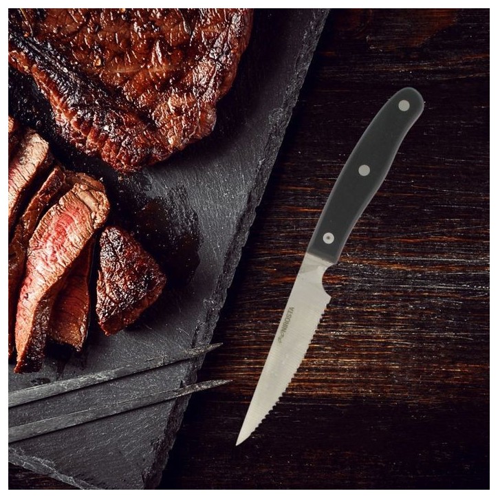 Lot de 6 couteaux a steak - NIROSTA- 22 cm Lot de 6 couteaux a steak - NIROSTA- 22 cm