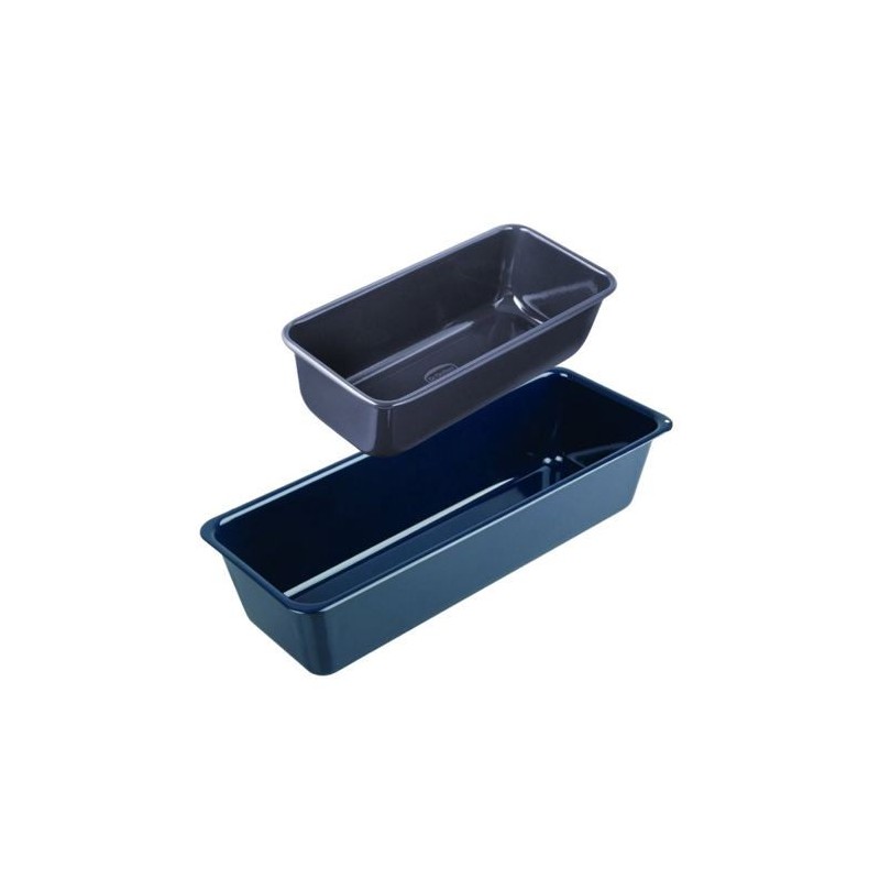 Ensemble de 2 moules a cake - DR oeTKER - Back Liebe - 25 et 35 cm Ensemble de 2 moules a cake - DR oeTKER - Back Liebe - 25 et 35 cm