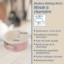 Ensemble de 2 moules a manqué a charniere - DR oeTKER - Rétro - 18 e