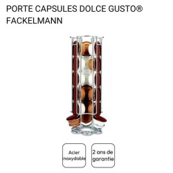 Ensemble a café avec porte capsules Dolce Gusto et mousseur a lait -