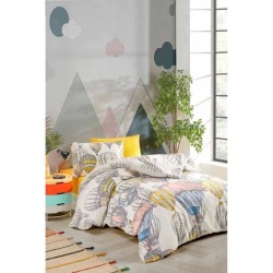 Parure de lit - 1 housse de couette 220 x 240 cm + 2 taies d'oreiller