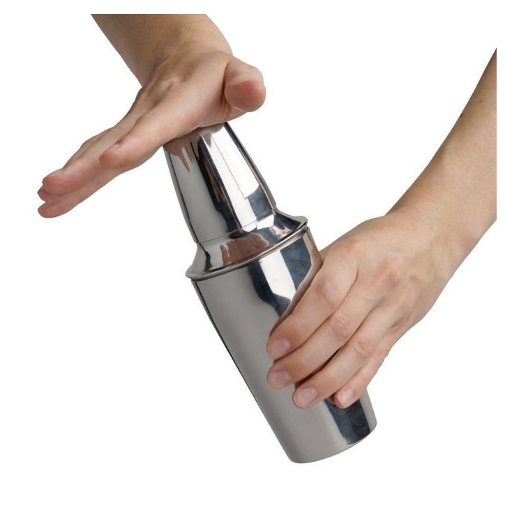 Set Shaker a cocktails en inox 400 ml et doseur a alcool 2 et 4 cl - FACKELMANN - Bar Concept