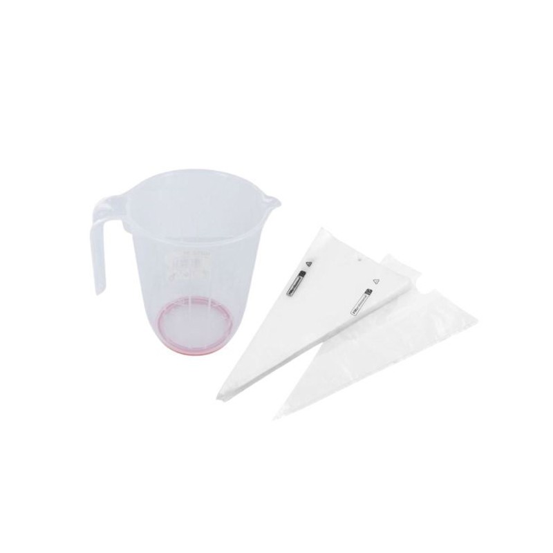 Set de 100 poches a douilles professionnelles - FACKELMANN PROFESIONAL