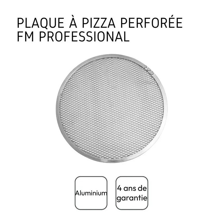 Lot de plaque a pizza et roulette - FACKELMANN PROFESIONAL