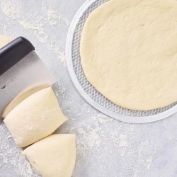 Lot de plaque a pizza et roulette - FACKELMANN PROFESIONAL