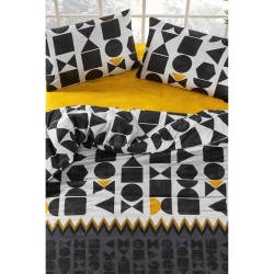 Parure de lit - 1 housse de couette 220 x 240 cm + 2 taies d'oreiller