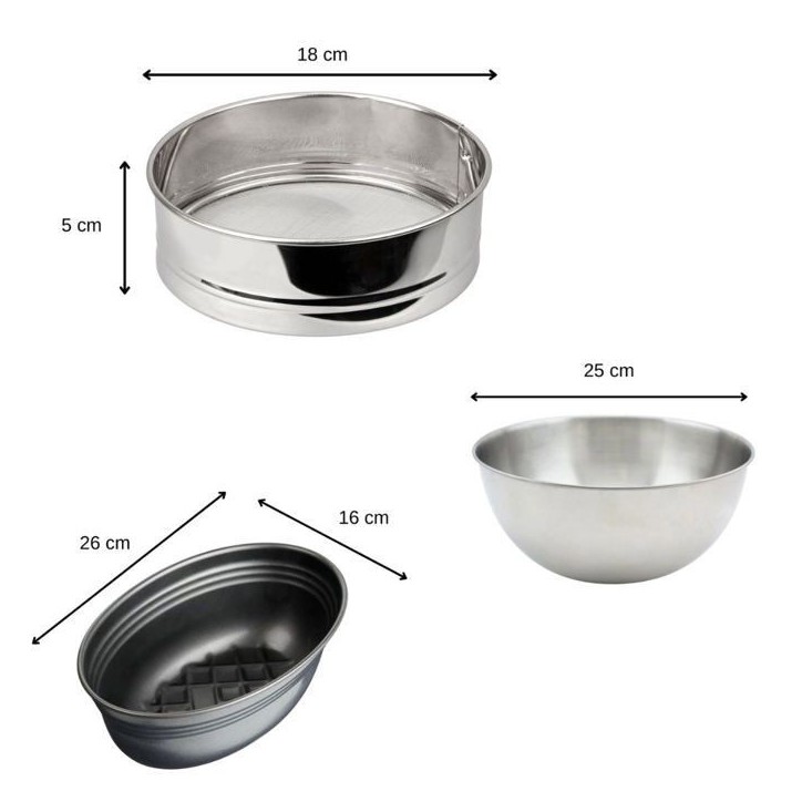 Ensemble 3 ustensiles spécial cuisson du pain - FACKELMANN - Zenker Ensemble 3 ustensiles spécial cuisson du pain - FACKELMANN - Zenker
