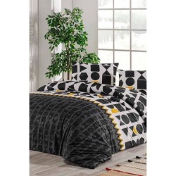 Parure de lit - 1 housse de couette 220 x 240 cm + 2 taies d'oreiller