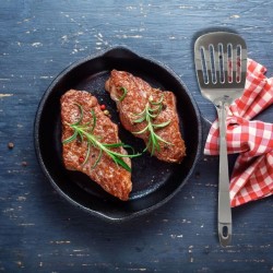 Ensemble ustensiles de cuisine 6 pieces - FACKELMANN - Oxford - Inox