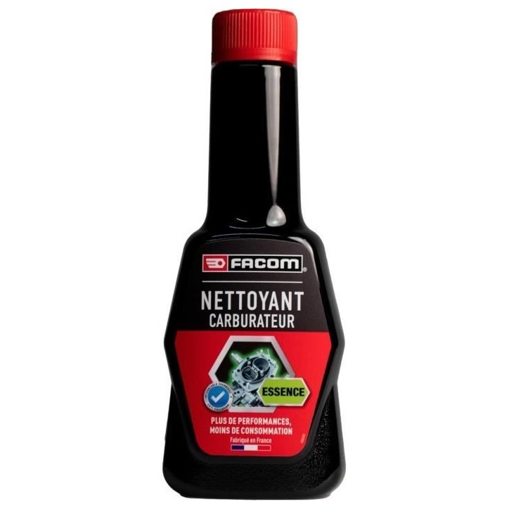 Nettoyant carburateur 200ml - FACOM - pour voiture a essence et moto (2T ou 4T) - Améliore les performances
