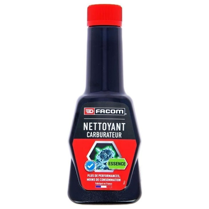 Nettoyant carburateur 200ml - FACOM - pour voiture a essence et moto (2T ou 4T) - Améliore les performances