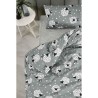 Parure de lit - 1 housse de couette 220 x 240 cm + 2 taies d'oreiller