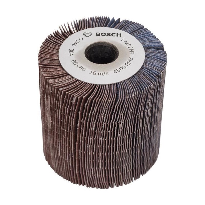 Rouleau lamelle Bosch - (Surface courbe, Grain 240, Accessoires pour P Rouleau lamelle Bosch - (Surface courbe, Grain 240, Accessoires pour P