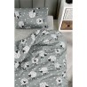 Parure de lit - 1 housse de couette 220 x 240 cm + 2 taies d'oreiller