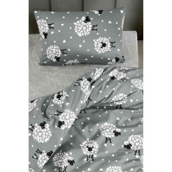 Parure de lit - 1 housse de couette 220 x 240 cm + 2 taies d'oreiller