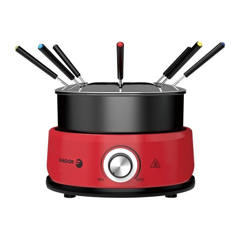 Appareil a fondue FAGOR - FGF800 - Jusqu'a 8 personnes - Capacité 1,6