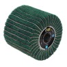 Brosse fibre synthétique et lamelles abrasives - FARTOOLS - Ø120mm/L
