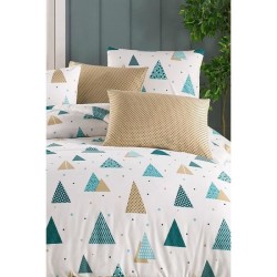 Parure de lit - 1 housse de couette 220 x 240 cm + 2 taies d'oreiller