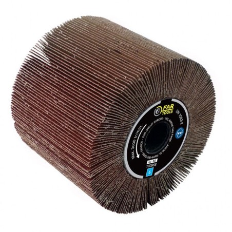 Brosse a lamelles pour rénovateur - FARTOOLS - Ø 120 mm - Alésage 2