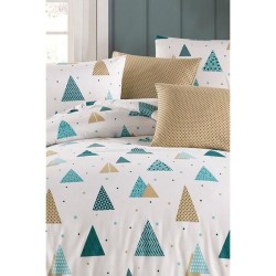 Parure de lit - 1 housse de couette 220 x 240 cm + 2 taies d'oreiller
