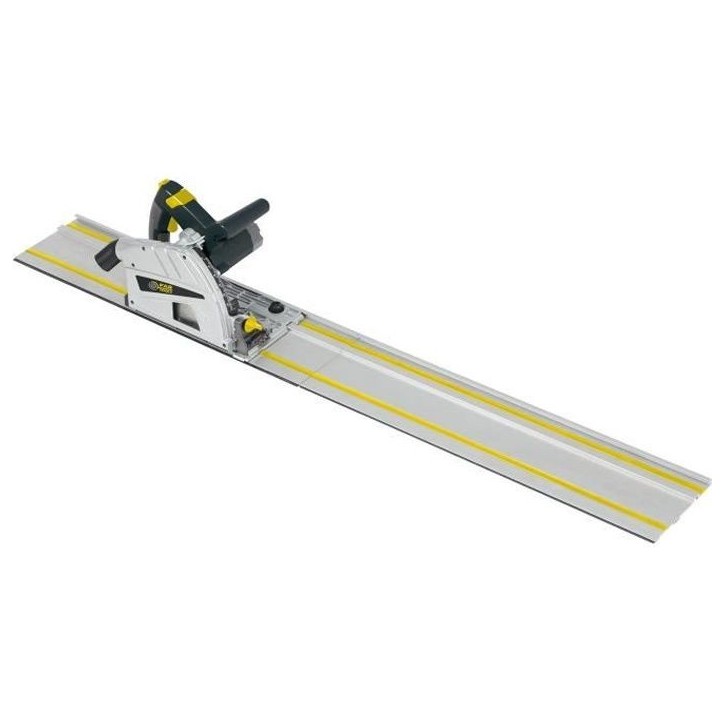 Scie circulaire sur rail - FARTOOLS - CS 165RB - 1 200 W - Diametre 160 mm - Capacité de coupe 55/51 mm Scie circulaire sur rail - FARTOOLS - CS 165RB - 1 200 W - Diametre 160 mm - Capacité de coupe 55/51 mm