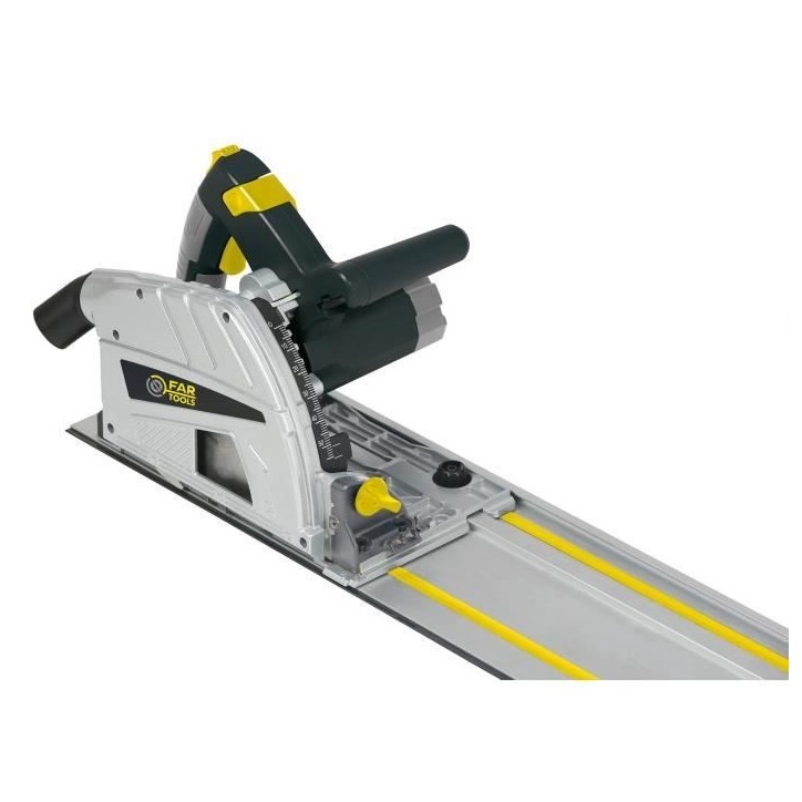 Scie circulaire sur rail - FARTOOLS - CS 165RB - 1 200 W - Diametre 160 mm - Capacité de coupe 55/51 mm Scie circulaire sur rail - FARTOOLS - CS 165RB - 1 200 W - Diametre 160 mm - Capacité de coupe 55/51 mm