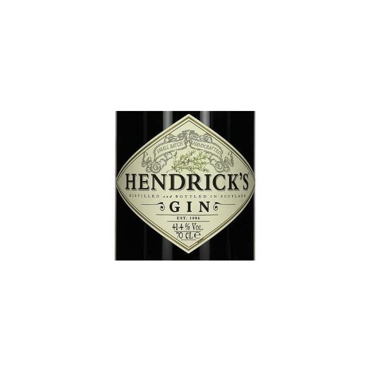 Hendrick's 70 cl sans etui Hendrick's 70 cl sans etui