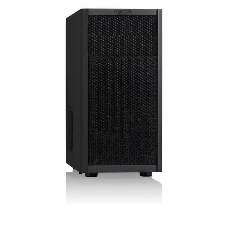 FRACTAL DESIGN BOITIER PC Core 1000 - Mini Tour - USB 3.0 - Noir - Format Micro ATX (FD-CA-CORE-1000-USB3-BL)