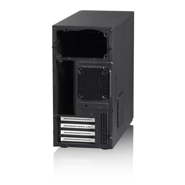 FRACTAL DESIGN BOITIER PC Core 1000 - Mini Tour - USB 3.0 - Noir - Format Micro ATX (FD-CA-CORE-1000-USB3-BL)
