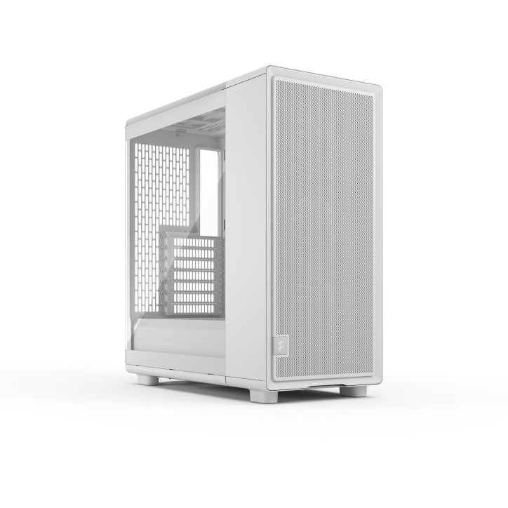 Boîtier PC - Fractal Design - FD-C-EPO1A-03 - Blanc - Verre trempé - Refroidissement haute performance - 3 ventilateurs Moment Boîtier PC - Fractal Design - FD-C-EPO1A-03 - Blanc - Verre trempé - Refroidissement haute performance - 3 ventilateurs Moment