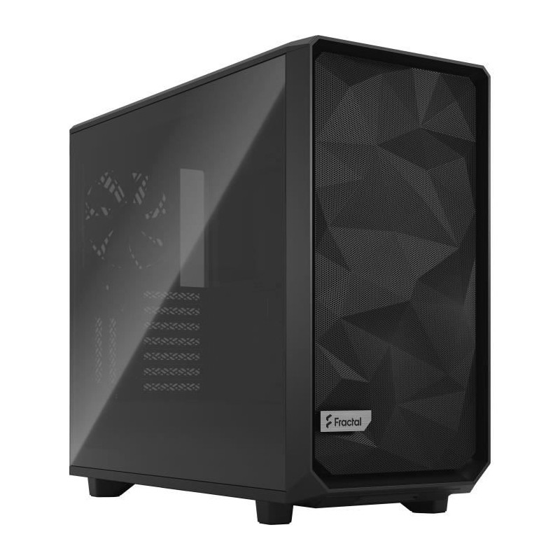 FRACTAL DESIGN BOITIER PC Meshify 2 - Noir - Verre trempé - Format AT