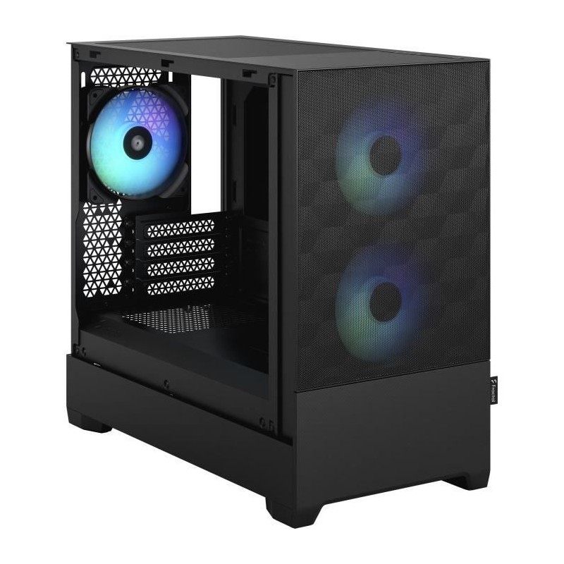 FRACTAL DESIGN - Pop Mini Air RGB Black TG - Boîtier PC - Noir (FD-C-