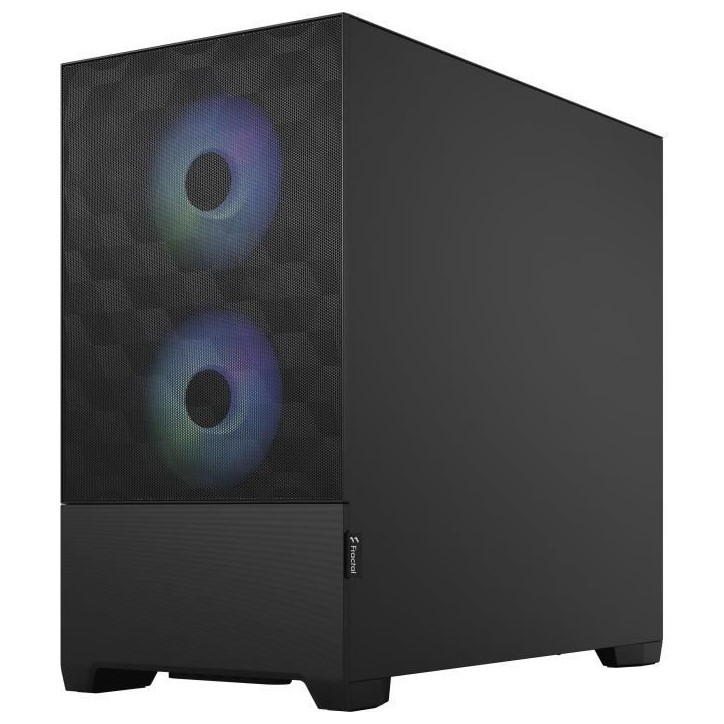FRACTAL DESIGN - Pop Mini Air RGB Black TG - Boîtier PC - Noir (FD-C-POR1M-06)