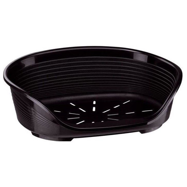 Panier-Corbeille SIESTA DELUXE Taille 8 - 82*59,5*25 cm -Noir -FERPLAST