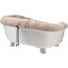 Corbeille - FERPLAST - SOFA THRONE 6 - Avec coussin - Blanc