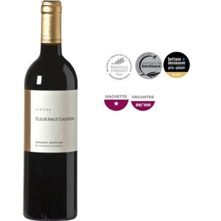 Château Fleur Haut Gaussens 2017 Bordeaux Supérieur - Vin rouge de B