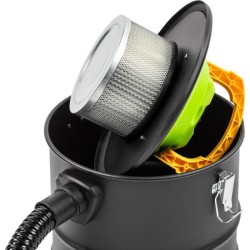 Aspirateur a cendres sans fil - FIELDMANN - 20V - Filtre HEPA lavable